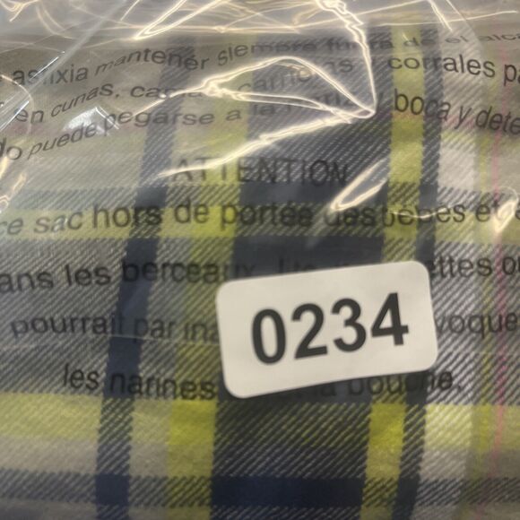 EDDIE BAUER Women's Long Sleeve Snap Front Plaid Flannel Shirt Size Large - Picture 8 of 8